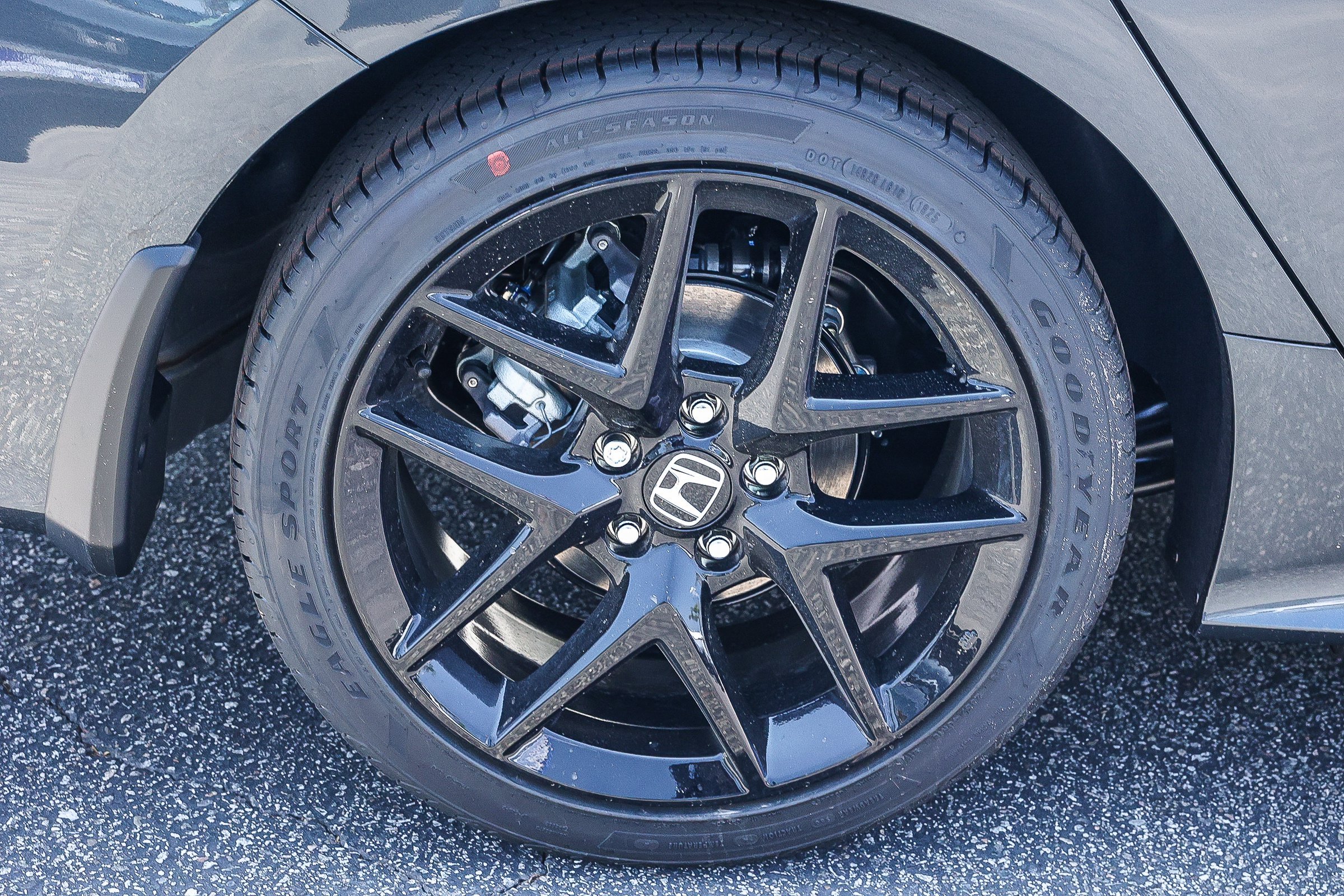 New 2026 Meteorite Gray Metallic Honda Sport CVT image 10