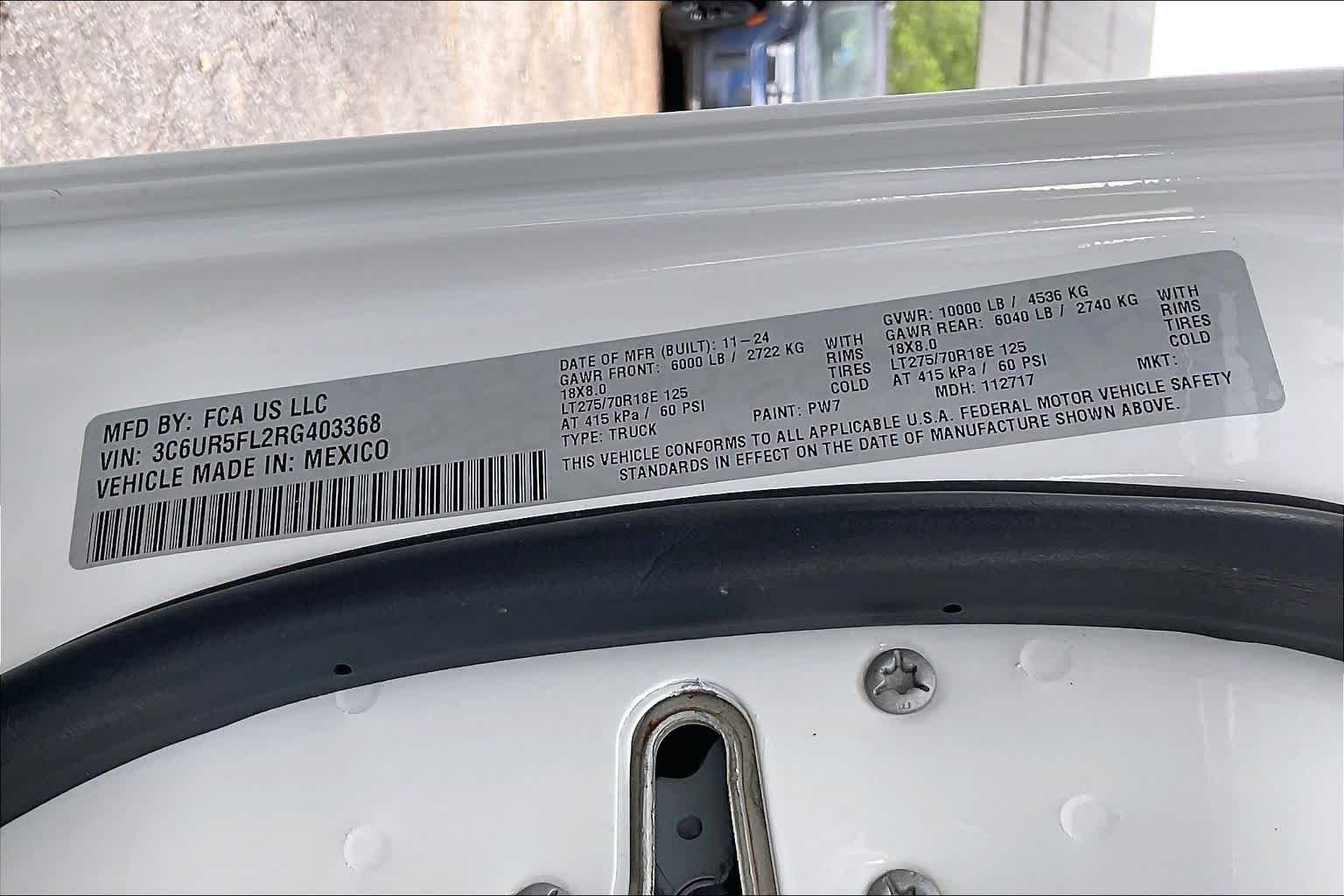 Used 2024 Bright White Clearcoat Ram Laramie image 33
