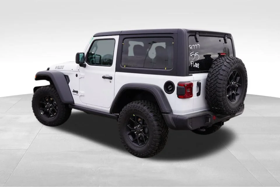 New 2026 Bright White Clear-Coat Exterior Paint Jeep Willys image 5