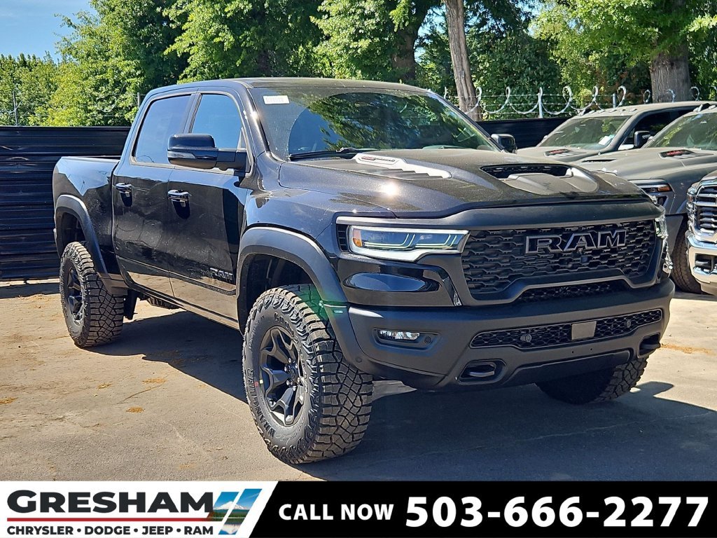 New 2026 Diamond Black Crystal Pearl-Coat Exterior Paint RAM RHO image 1