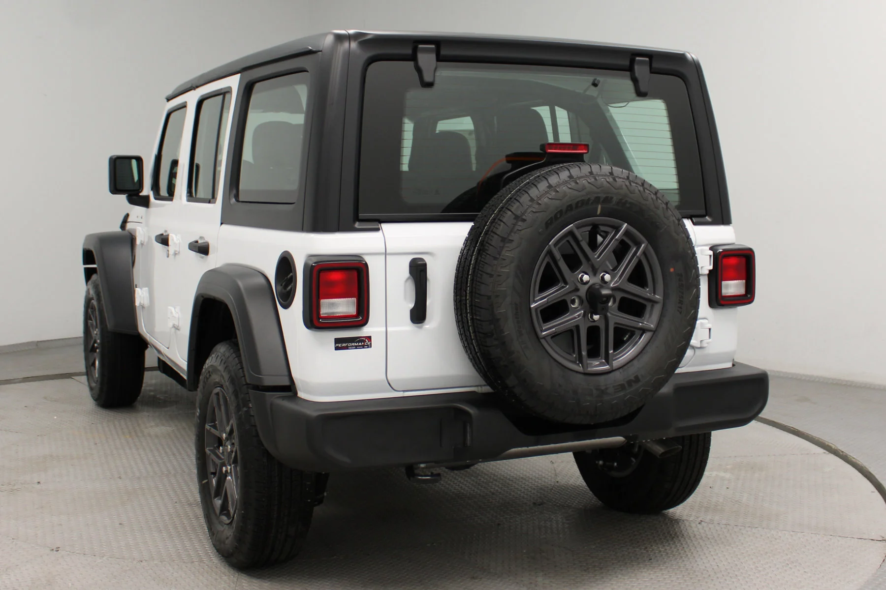 New 2026 Bright White Clear-Coat Exterior Paint Jeep Sport 4 Door 4x4 image 29