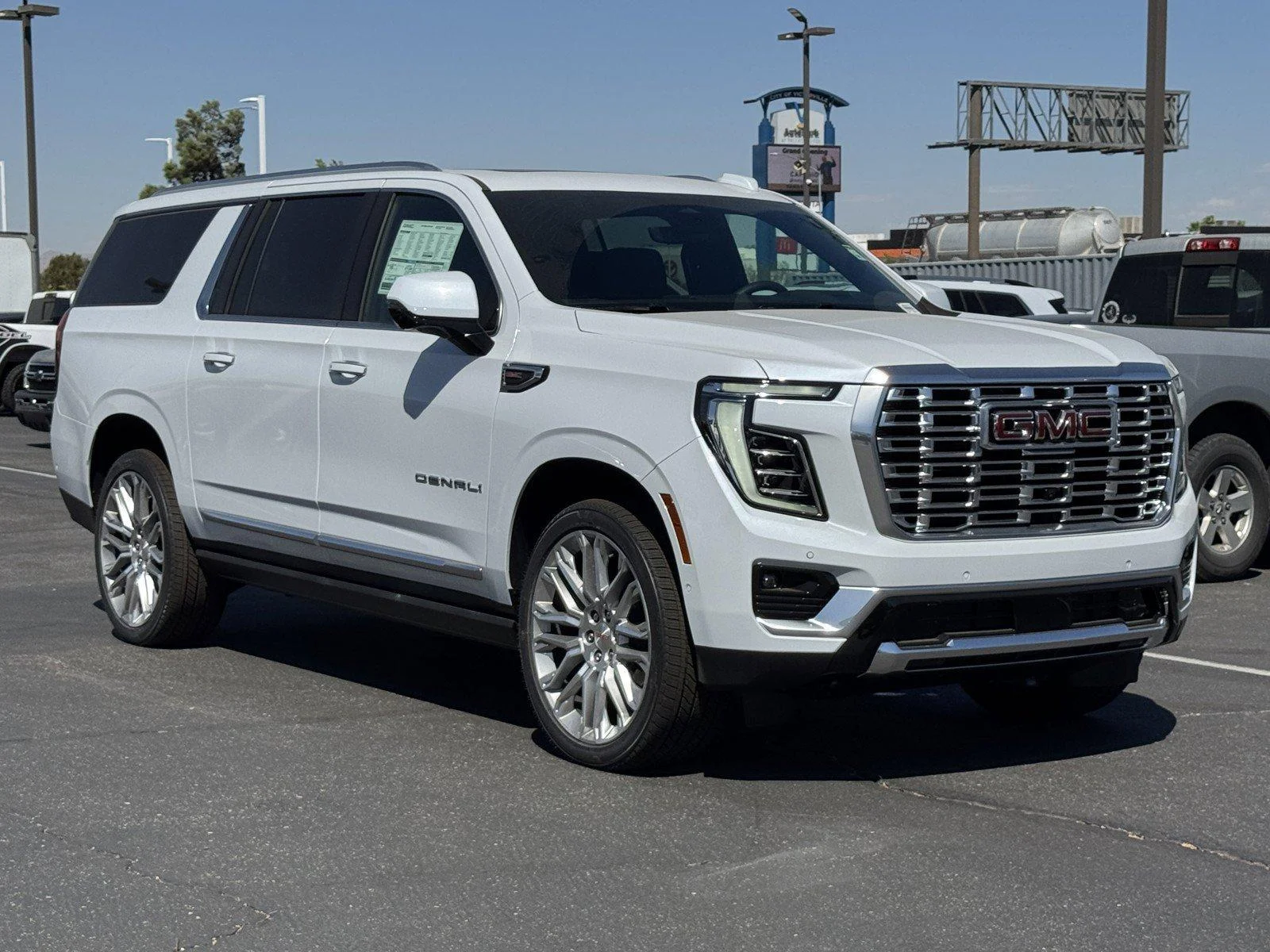 New 2026 Glacier White Tricoat GMC Denali image 1