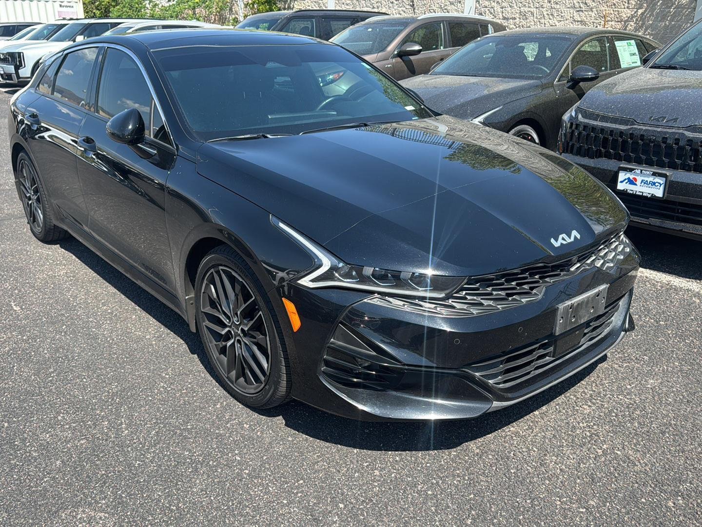 Used 2024 Ebony Black Kia GT image 2