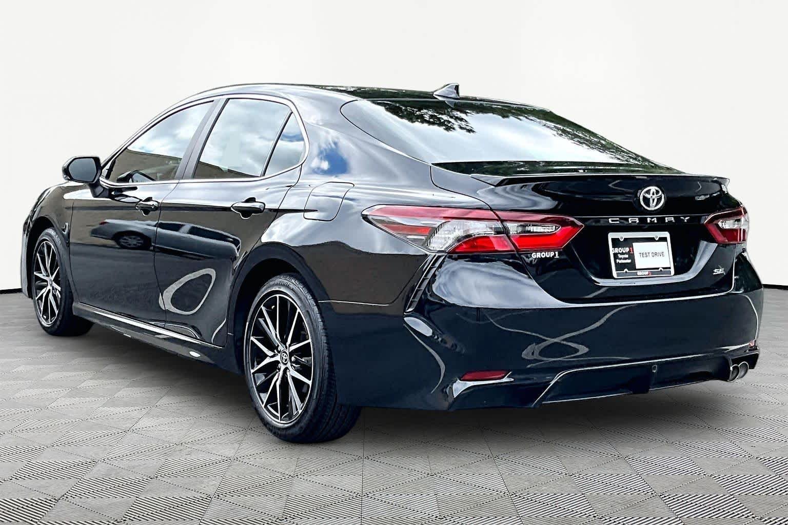 Used 2024 Midnight Black Metallic Toyota SE image 12