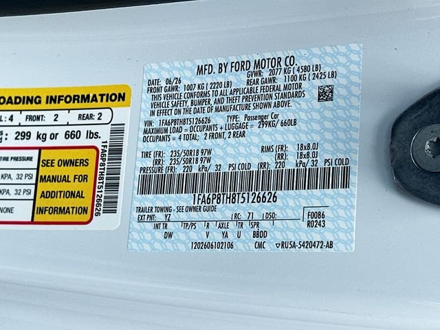 New 2026 Oxford White Ford EcoBoost image 62