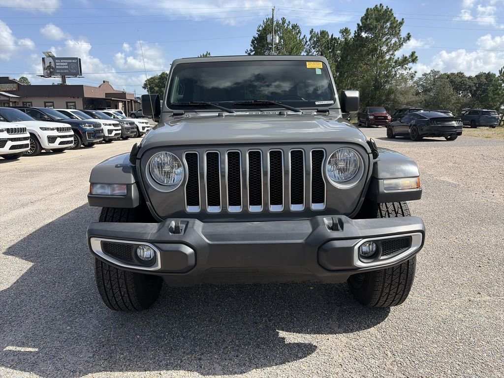 Used 2021 Gray Jeep Unlimited Sahara image 9