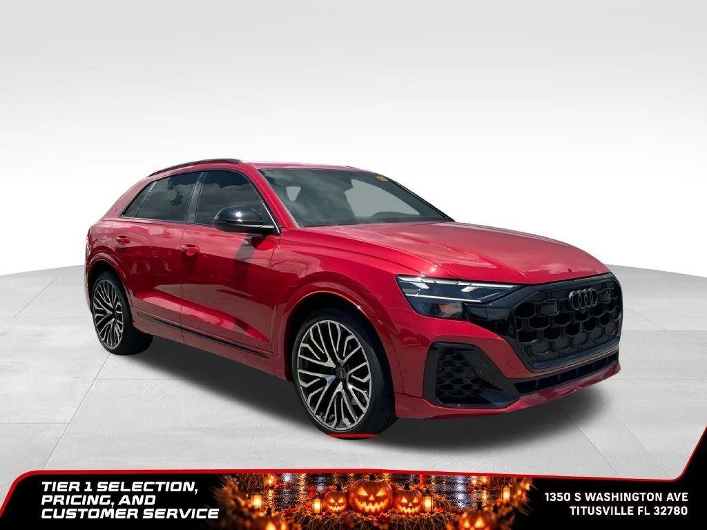 Used 2025 Red Audi 4.0T Premium Plus image 12