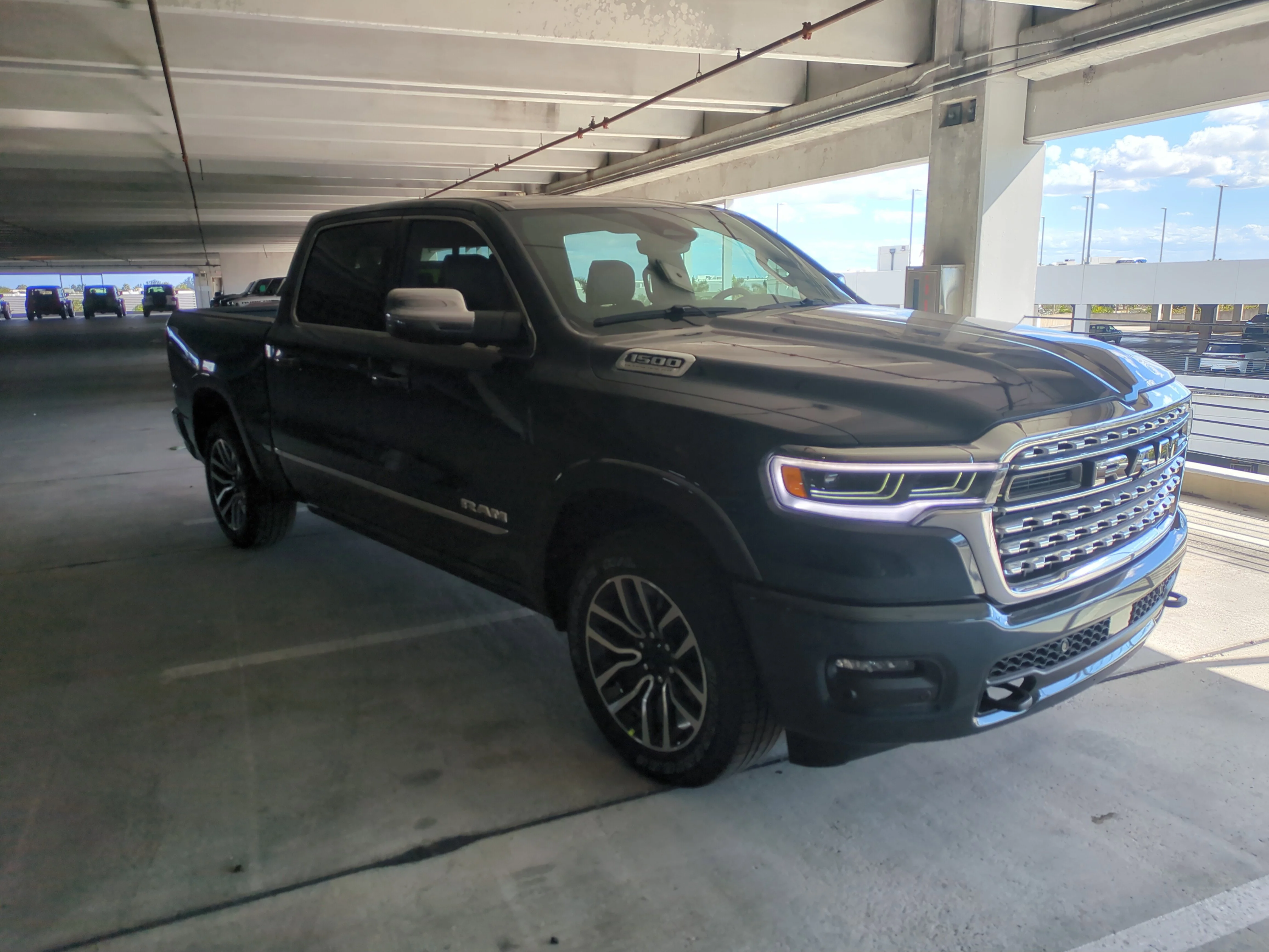 New 2026 Forged Blue Metallic Exterior Paint RAM Limited image 1