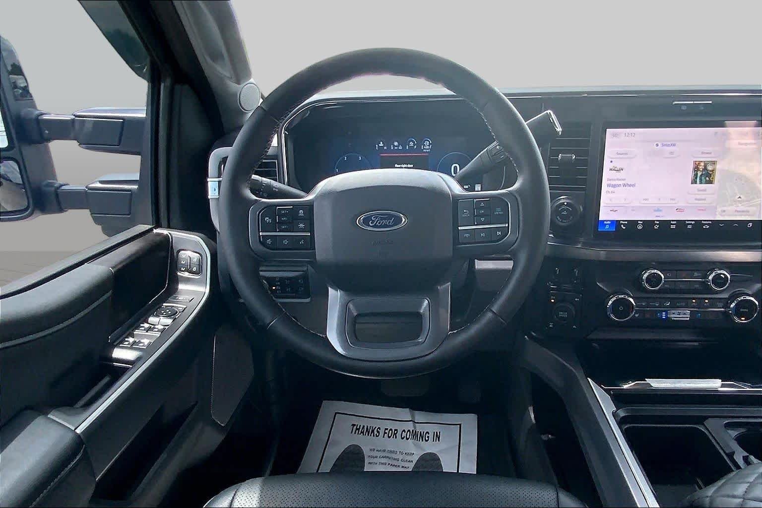 Used 2025 Antimatter Blue Metallic Ford LARIAT image 6