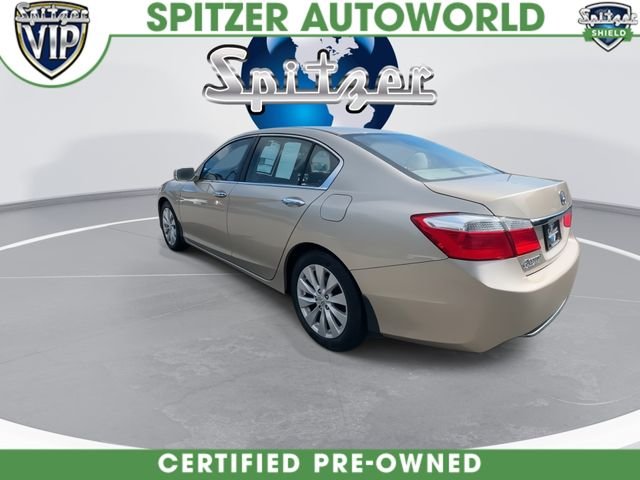 Certified Used 2015 Champagne Frost Pearl Honda EX image 7