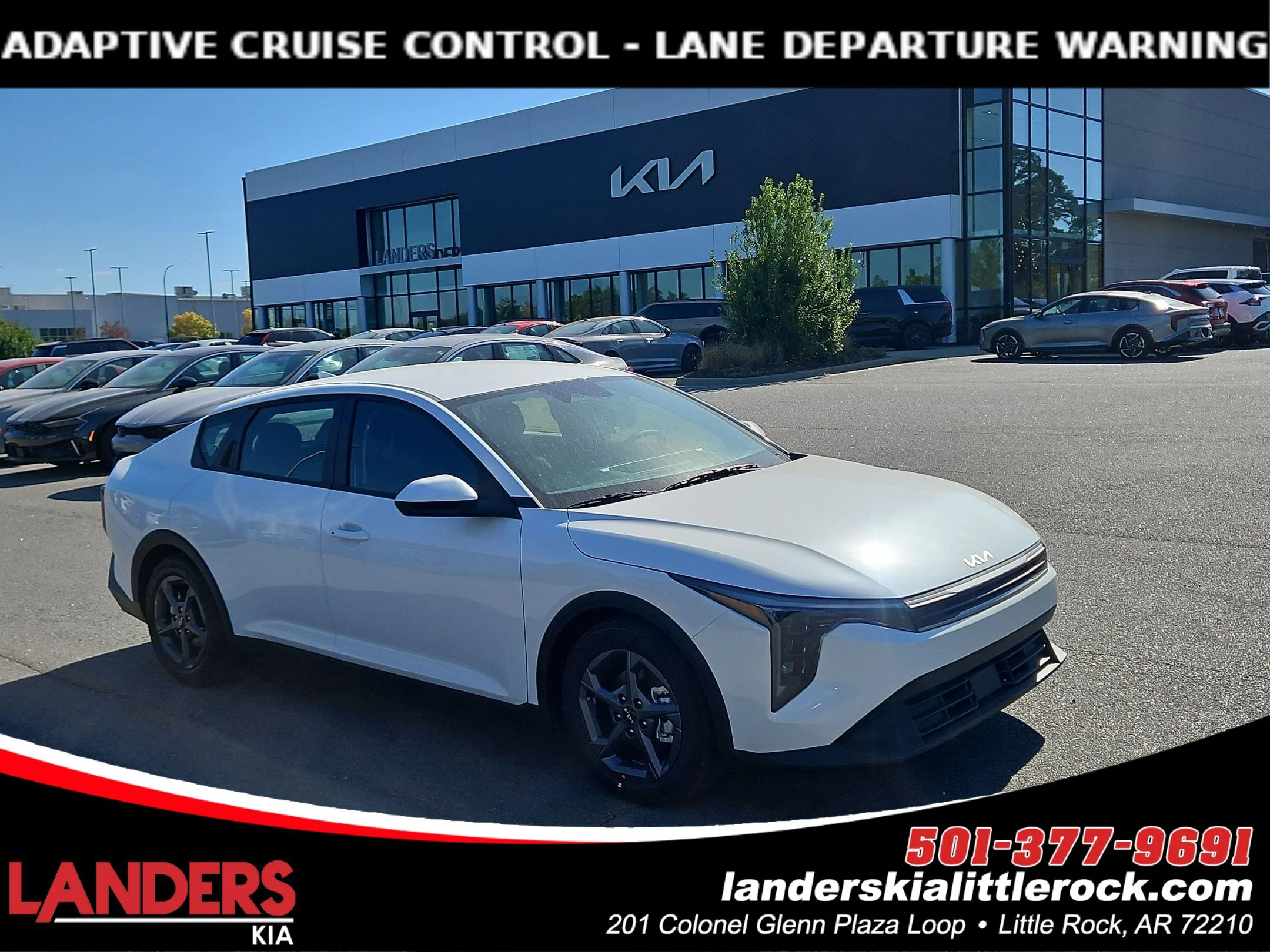 New 2026 Snow White Pearl Kia LXS image 1