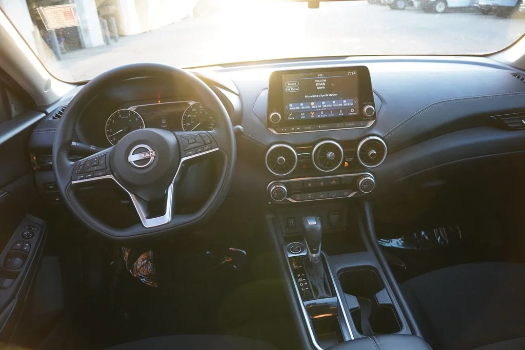 Used 2024 Atlantic Gray Metallic Nissan SV image 19