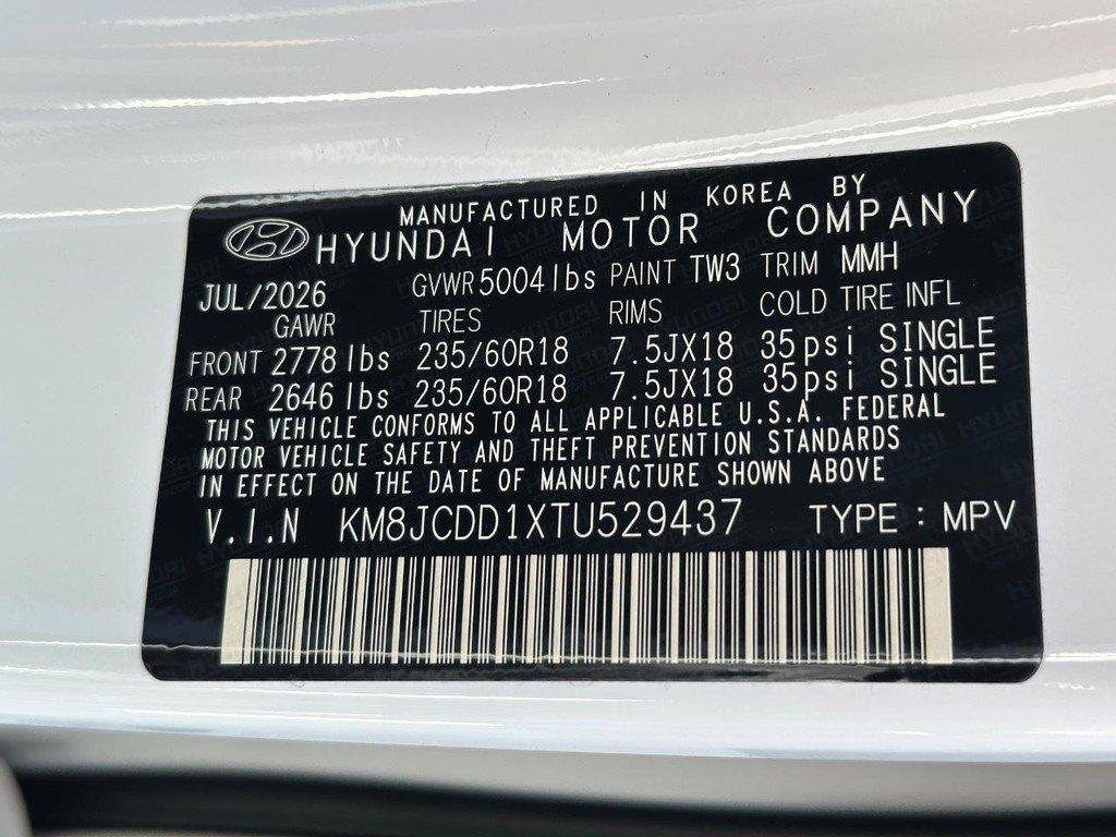 New 2026 White Hyundai SEL Convenience image 18