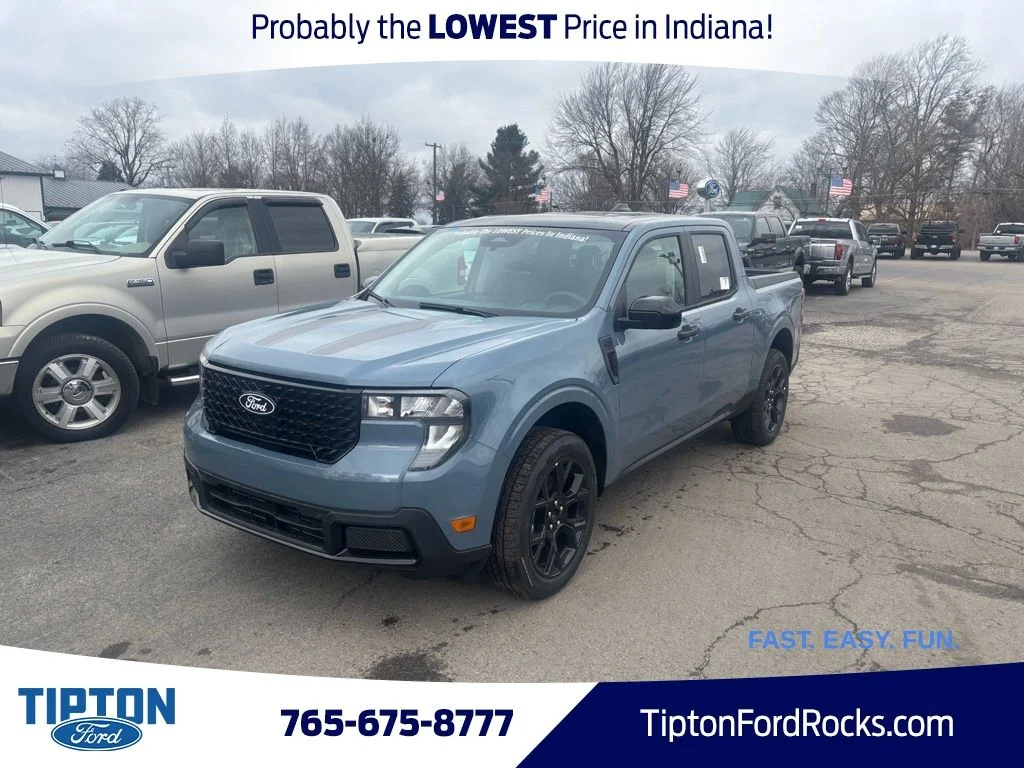 New 2026 Azure Gray Metallic Tri-Coat Ford XLT image 17