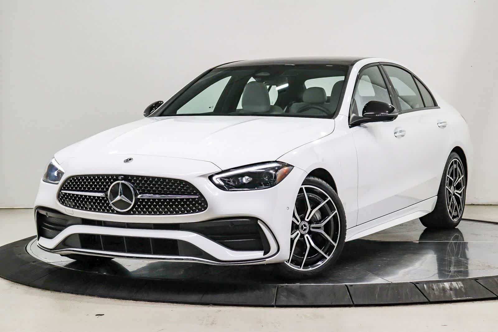 Used 2024 White Mercedes-Benz C 300 image 1