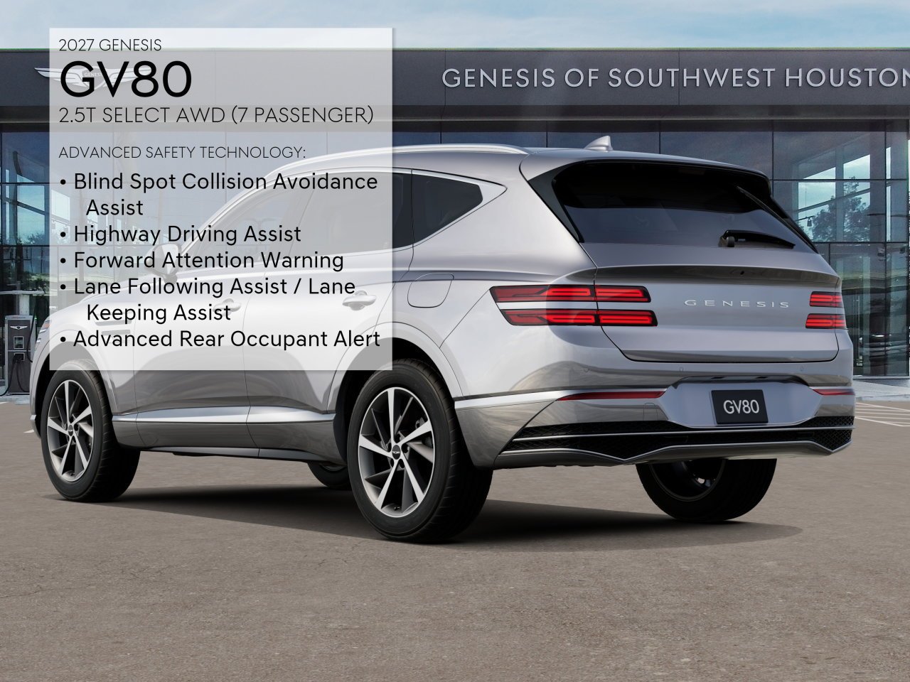 New 2027 Savile Silver Genesis 2.5T SELECT image 7