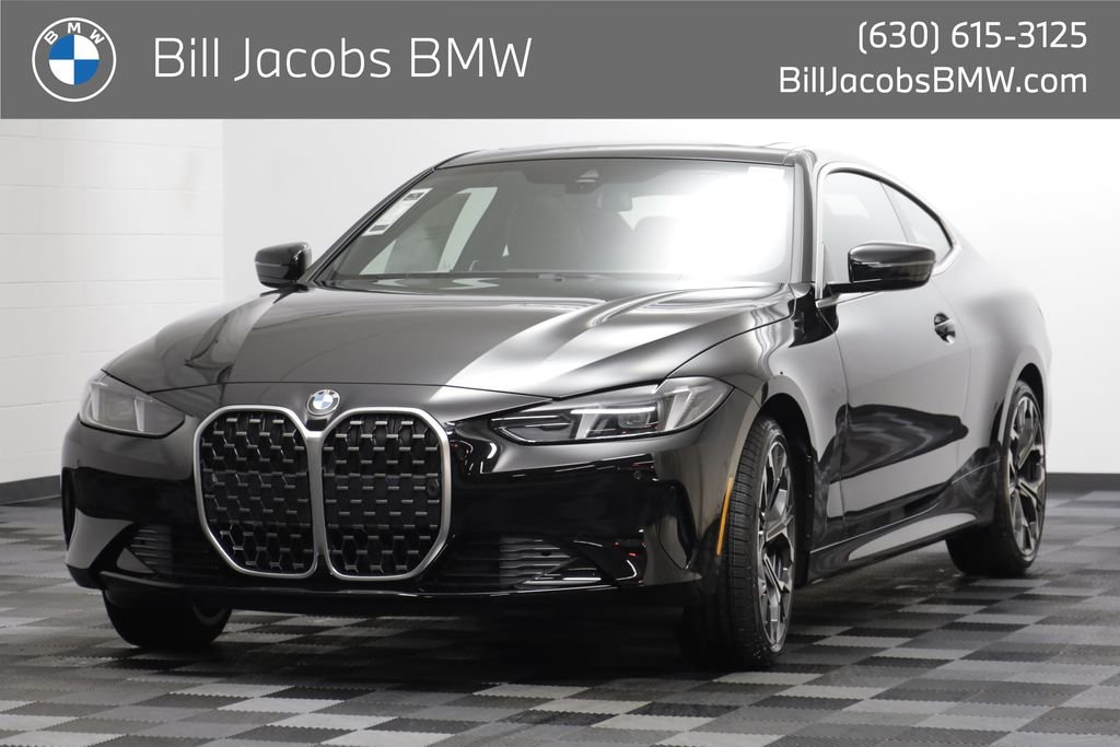 New 2027 Jet Black BMW 430i xDrive image 1