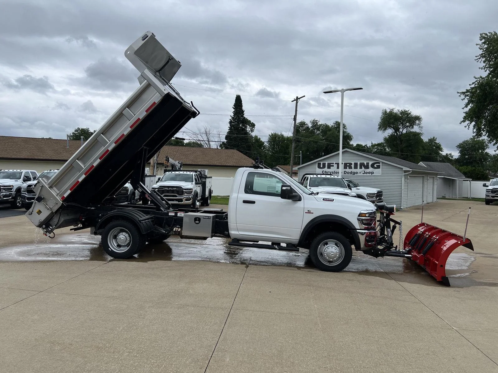 New 2026 Bright White Clearcoat Ram Tradesman image 15