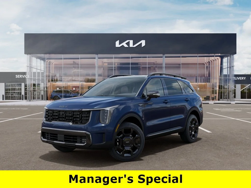 New 2026 Midnight Lake Blue Kia X-Line SX Prestige image 1