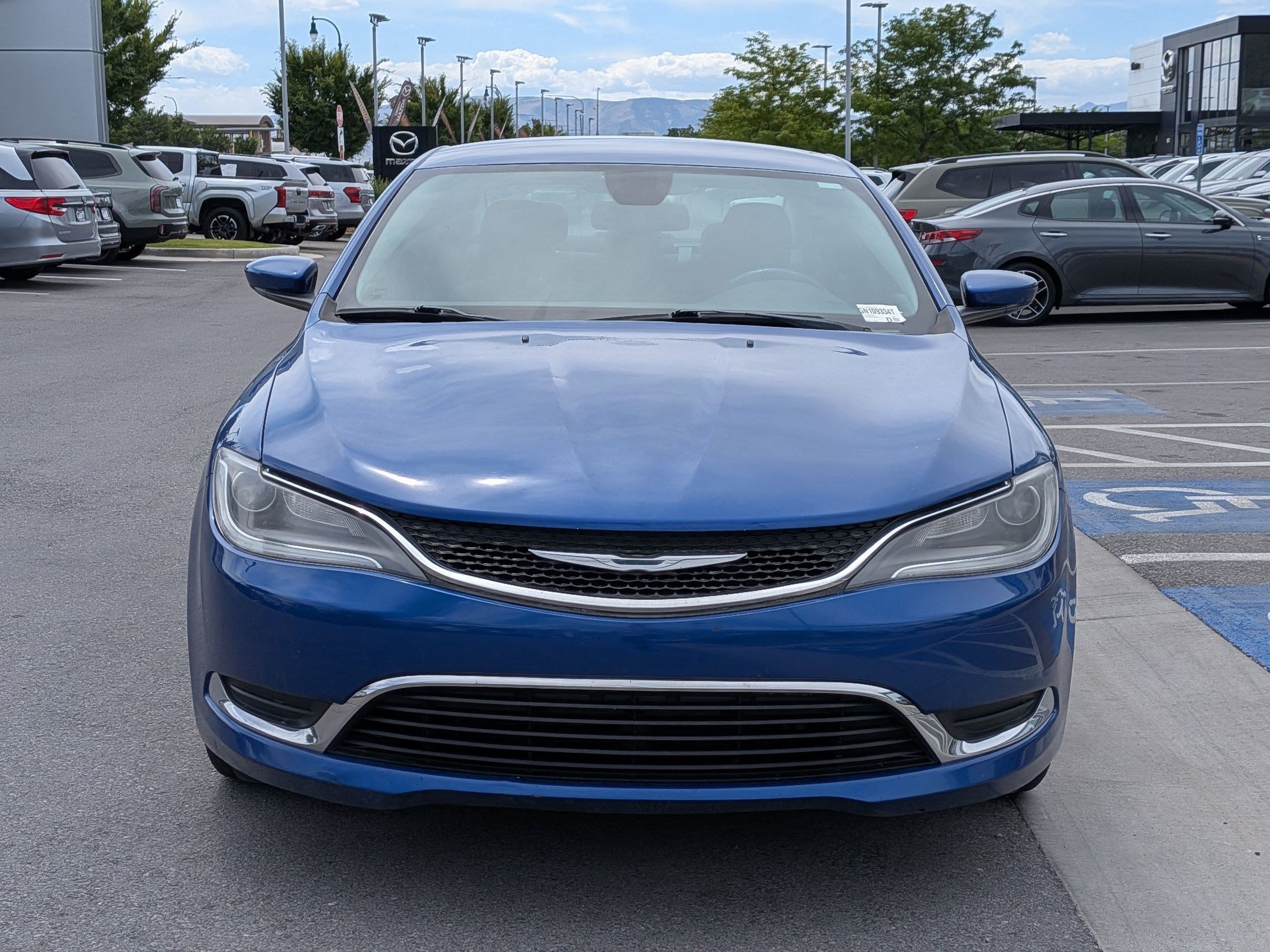 Used 2016 Vivid Blue Pearlcoat Chrysler Limited image 8