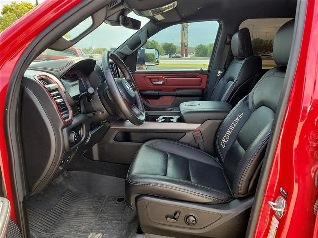 Used 2024 Flame Red Clearcoat RAM Rebel 4x4 Crew Cab 144.5 in. WB image 11