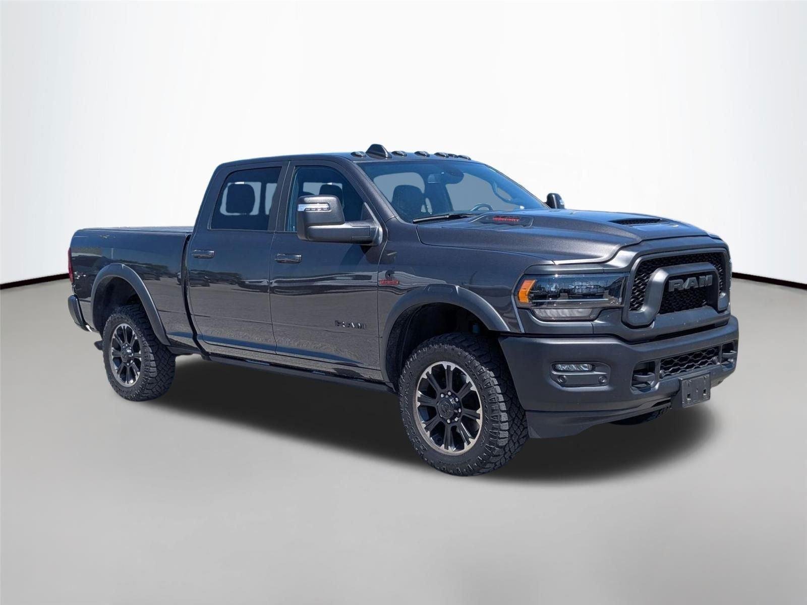 Used 2024 Granite Crystal Clearcoat Metallic Ram Rebel image 3
