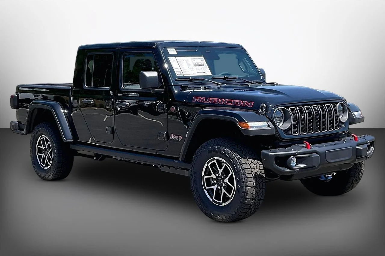 New 2026 Black Clear-Coat Exterior Paint Jeep Rubicon X image 1