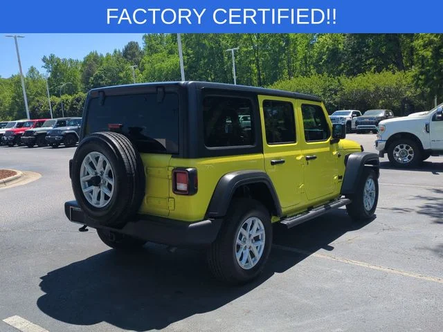 Used 2023 Yellow Jeep Sport S image 5