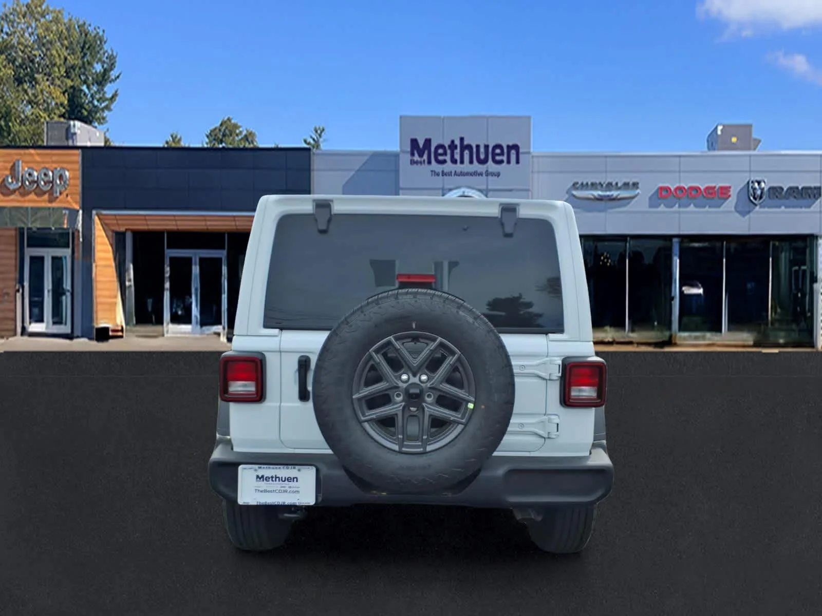 New 2026 Bright White Clearcoat Jeep Sport S image 5