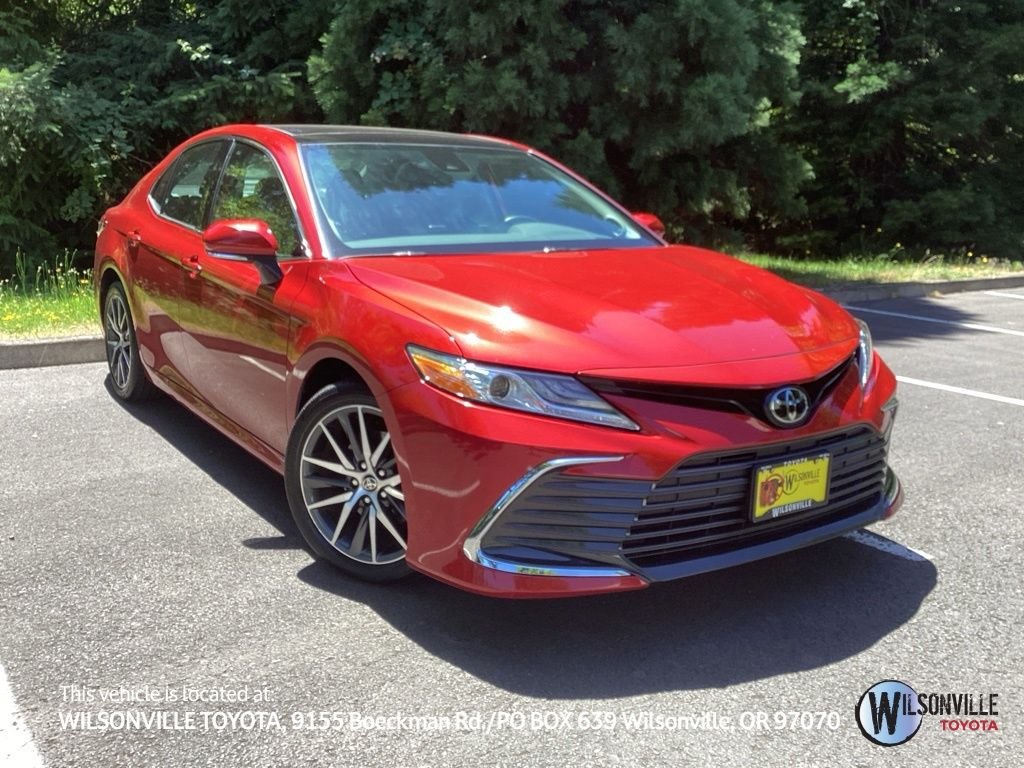 Certified Used 2023 Red Toyota XLE image 1
