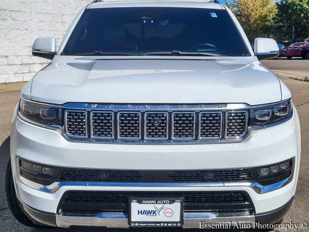 Used 2022 Bright White Clearcoat Jeep Series I image 4