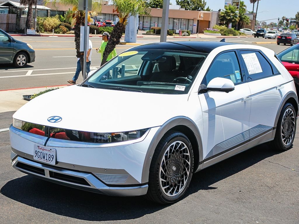 Certified Used 2023 White Hyundai Limited image 3