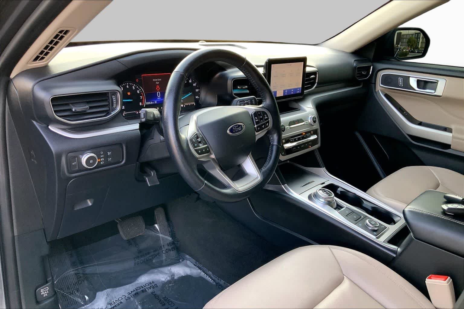 Used 2021 Carbonized Gray Metallic Ford XLT image 17