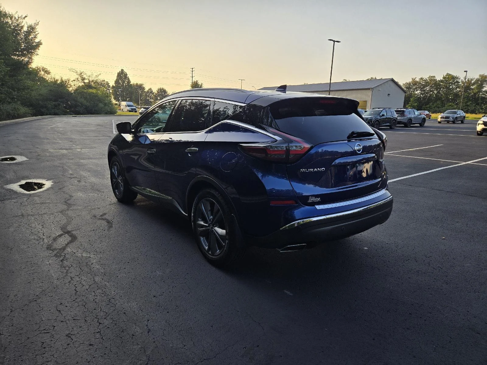 Used 2021 Deep Blue Pearl Nissan Platinum image 6