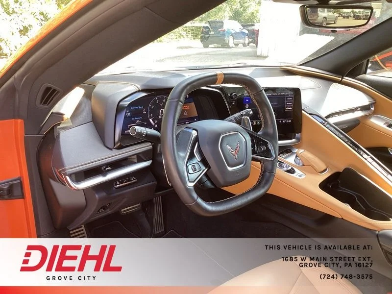 Used 2020 Orange Chevrolet Stingray image 16