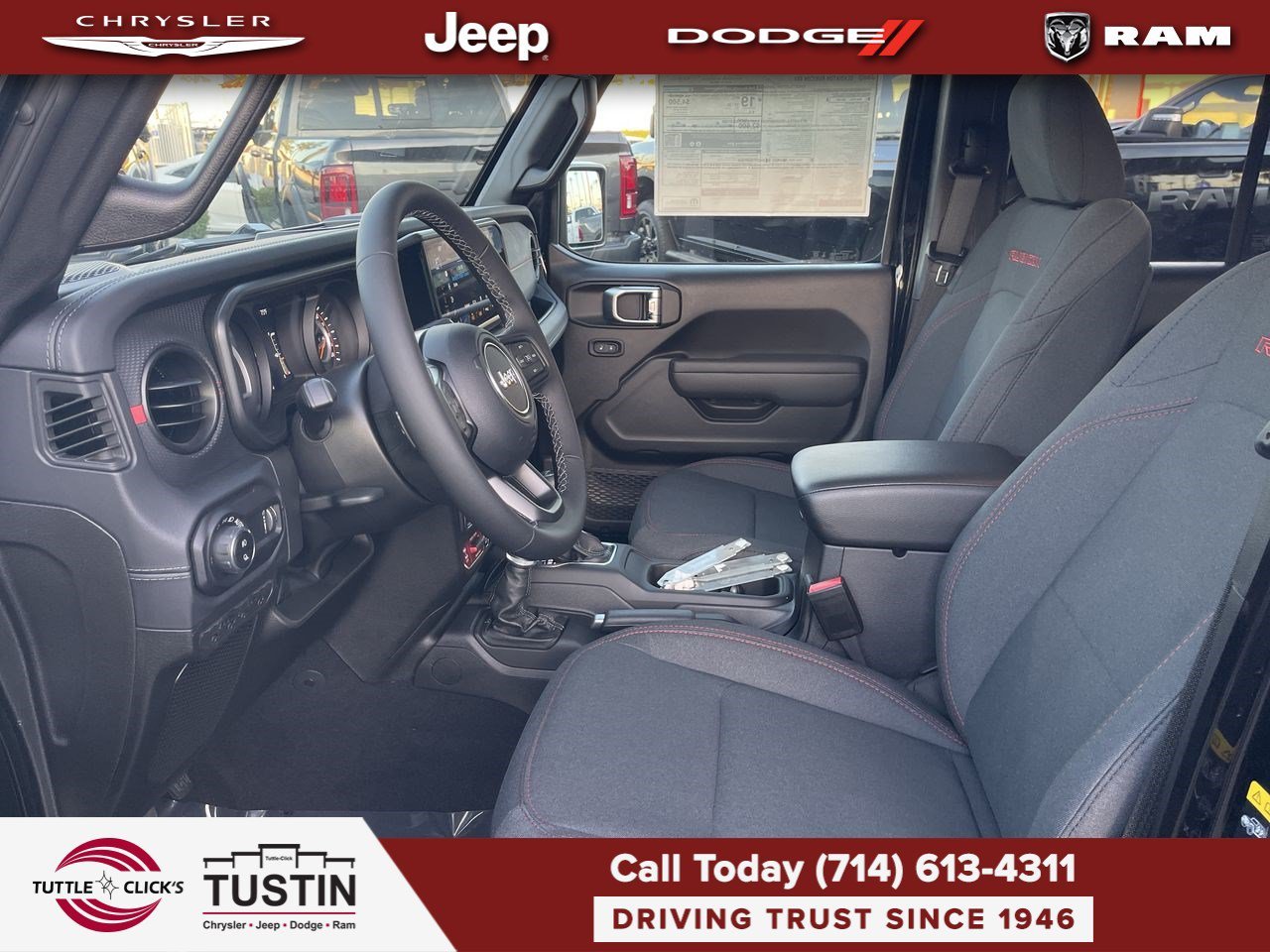 New 2026 Black Clearcoat Jeep Rubicon image 17