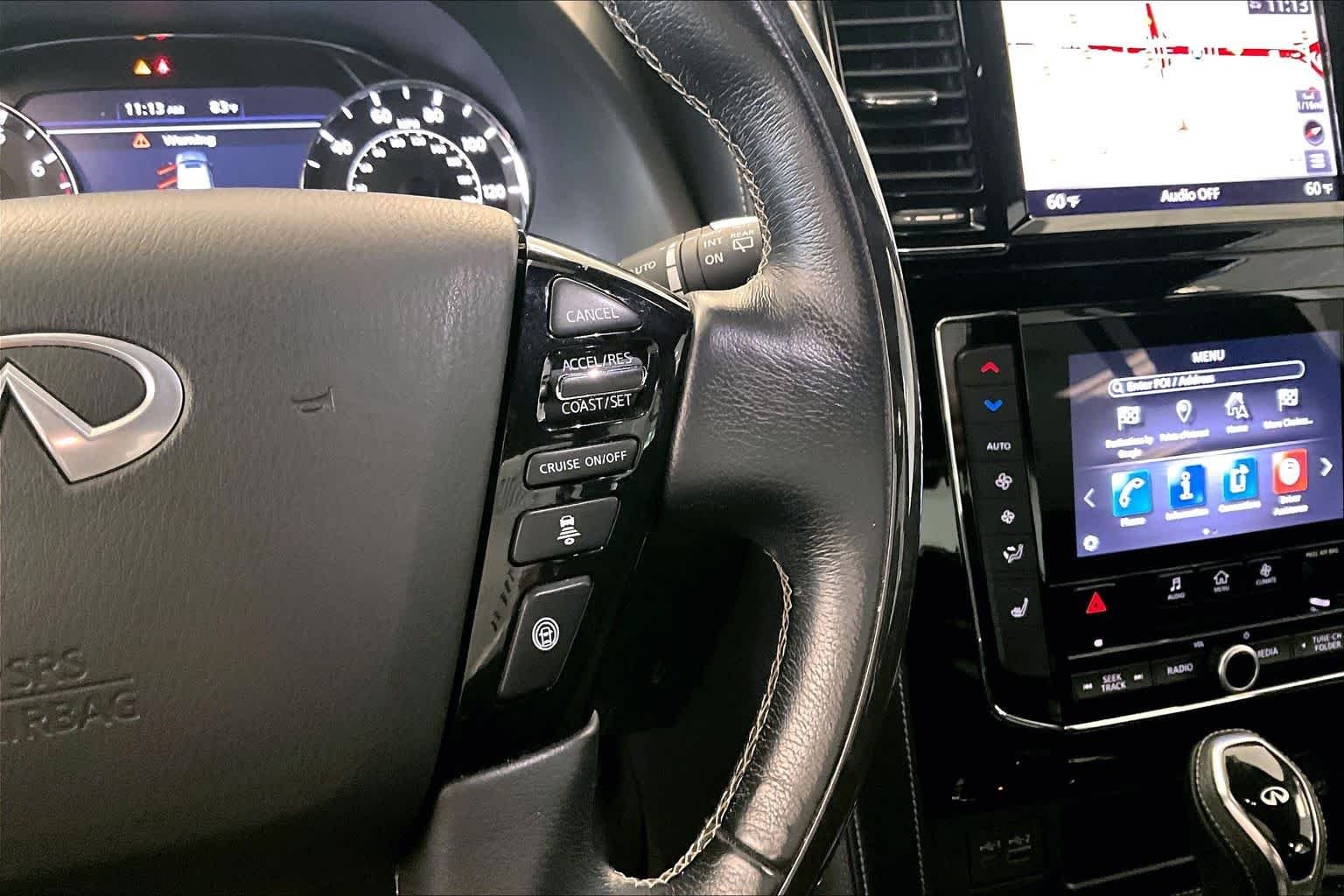 Used 2020 Moonstone White INFINITI LUXE image 23