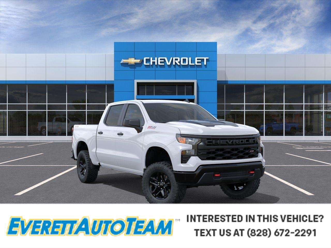 Summit White 2026 Chevrolet Silverado 1500 Pickup Truck Four-Wheel Drive Automatic
