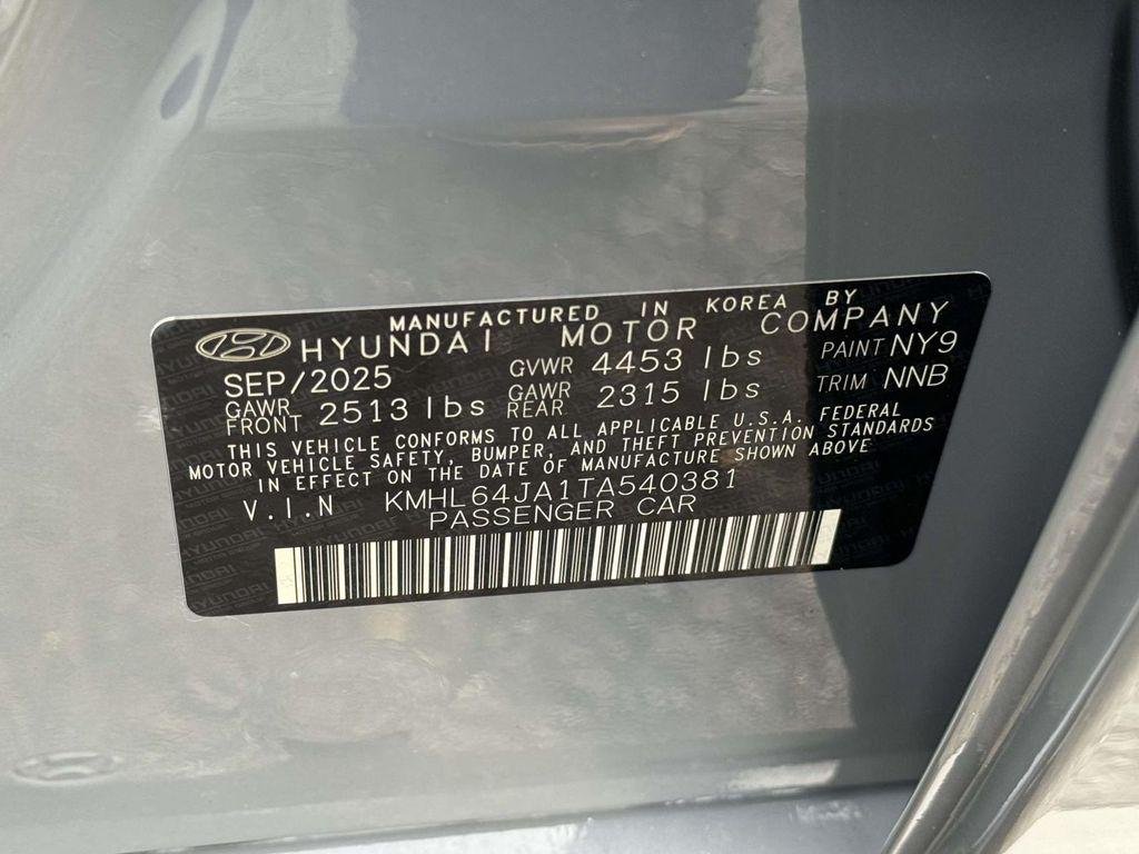 New 2026 Transmission Blue Hyundai SEL Sport image 31