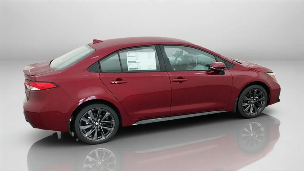 New 2027 Ruby Flare Pearl Toyota SE image 8