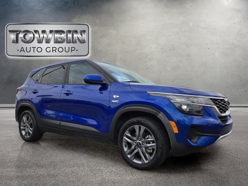Used 2021 Blue Kia LX image 2