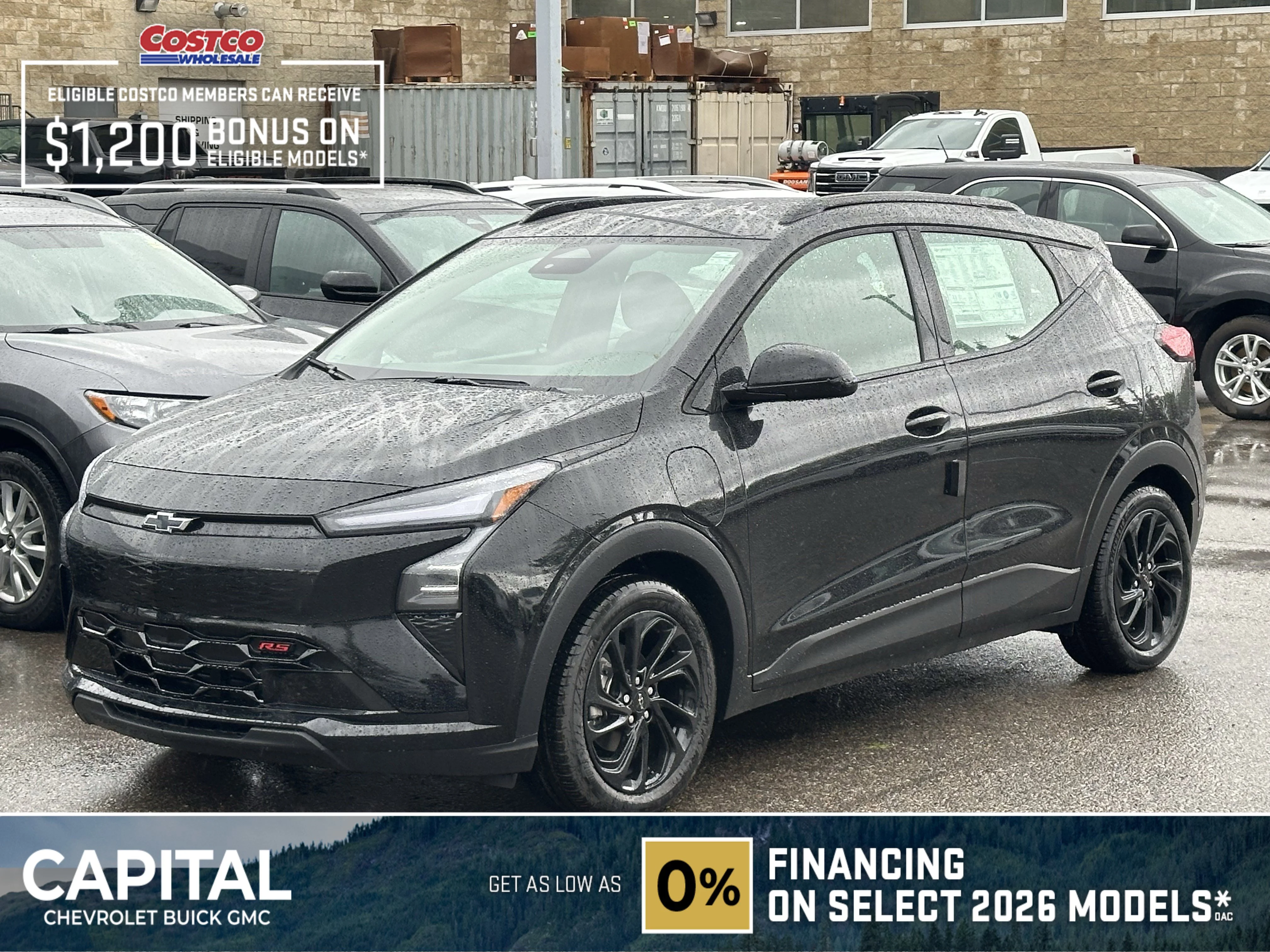 New 2027 Mosaic Black Metallic Chevrolet RS image 1