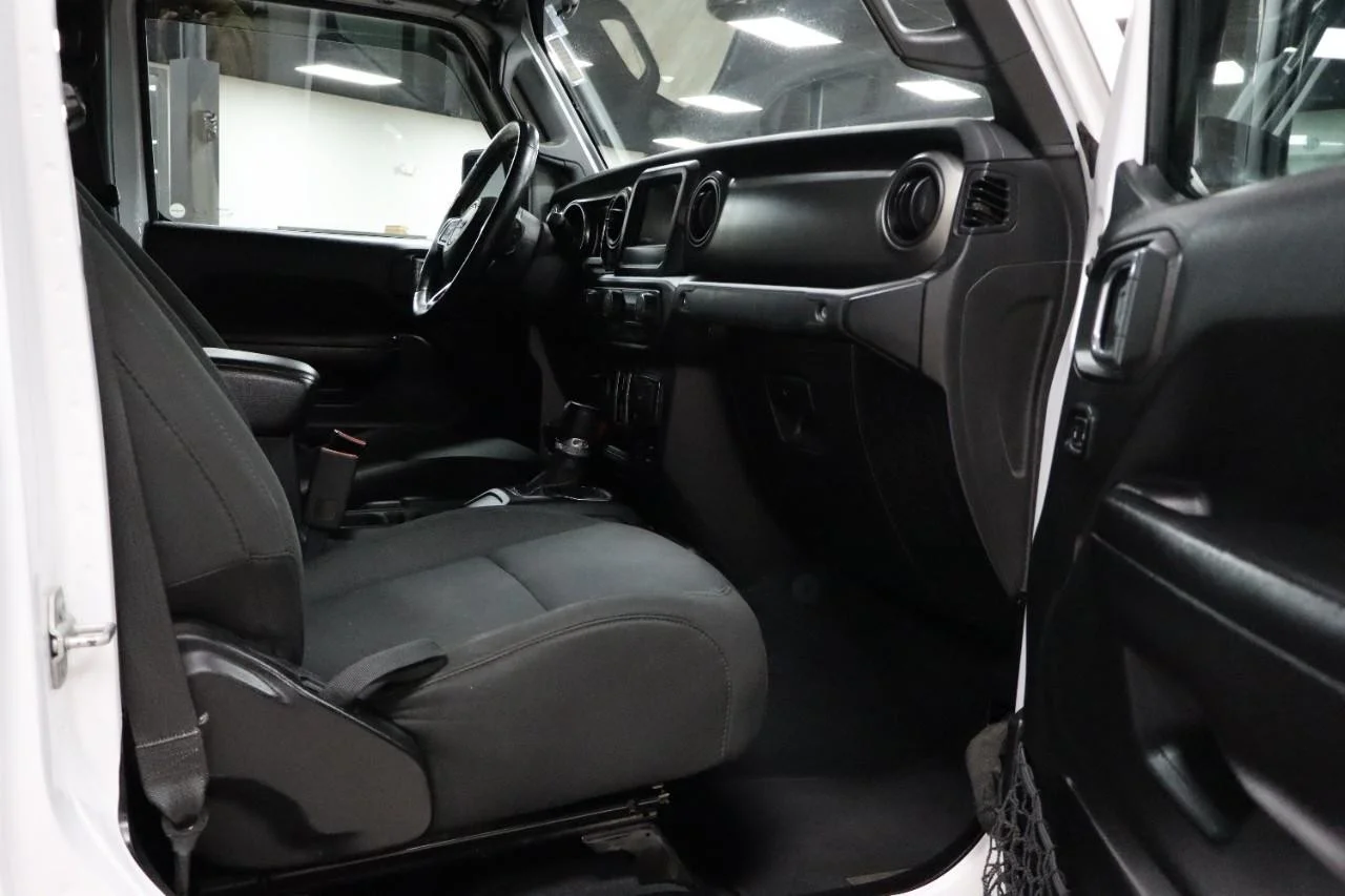 Used 2020 Bright White Clear Coat Jeep Sport S image 30