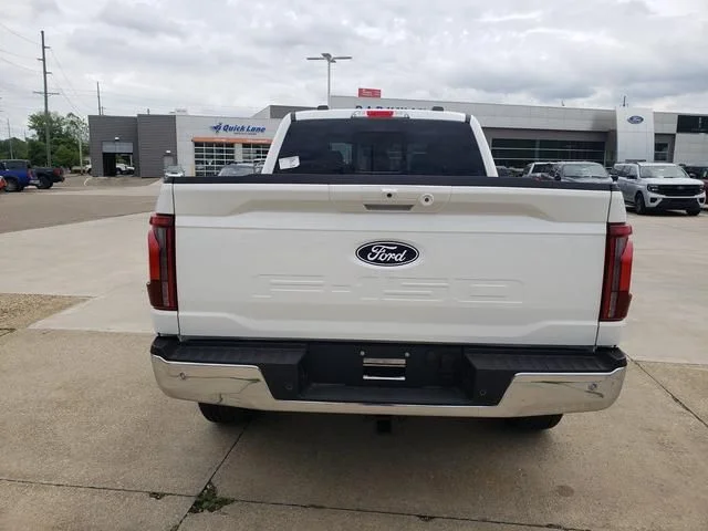 New 2026 Star White Metallic Tri-Coat Ford Lariat® image 5