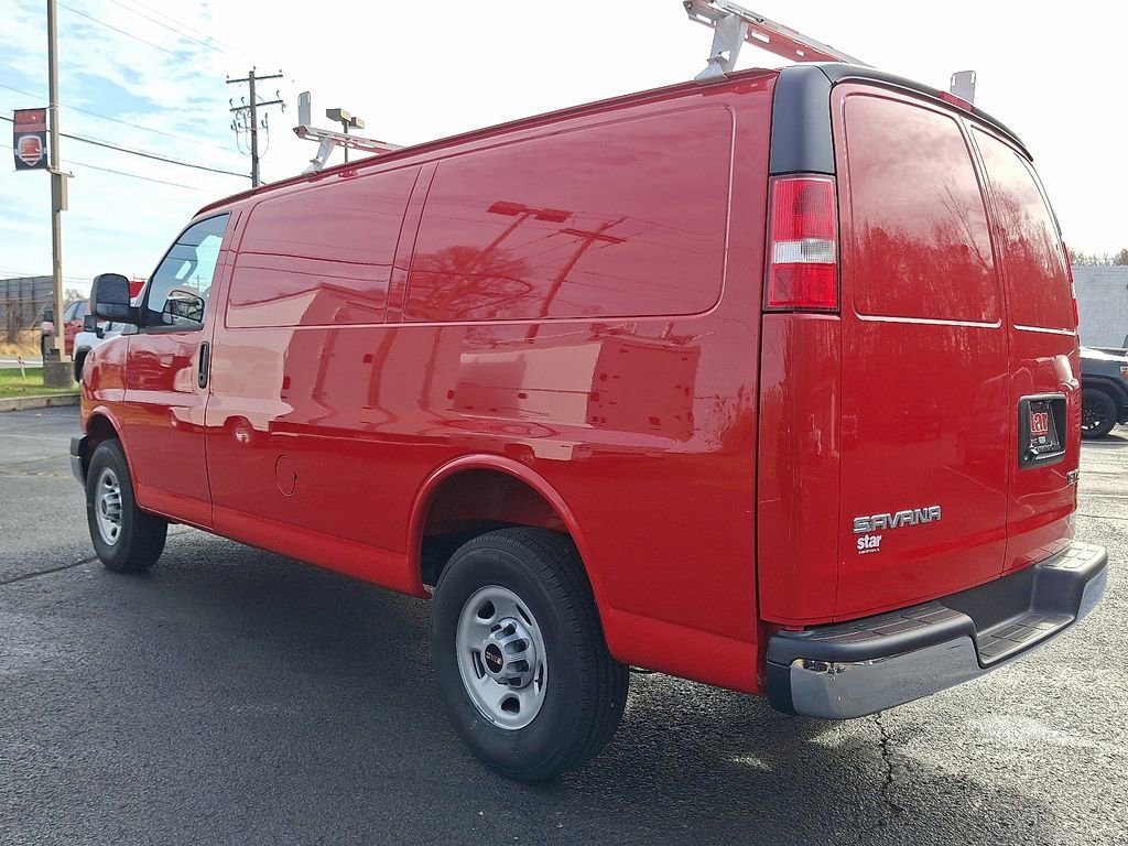 New 2025 Cardinal Red GMC Work Van image 3