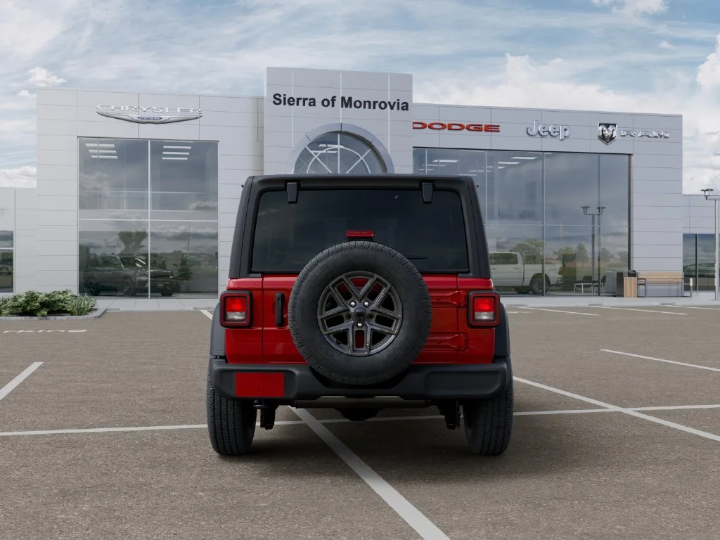 New 2026 Firecracker Red Clear-Coat Exterior Paint Jeep Sport S image 7