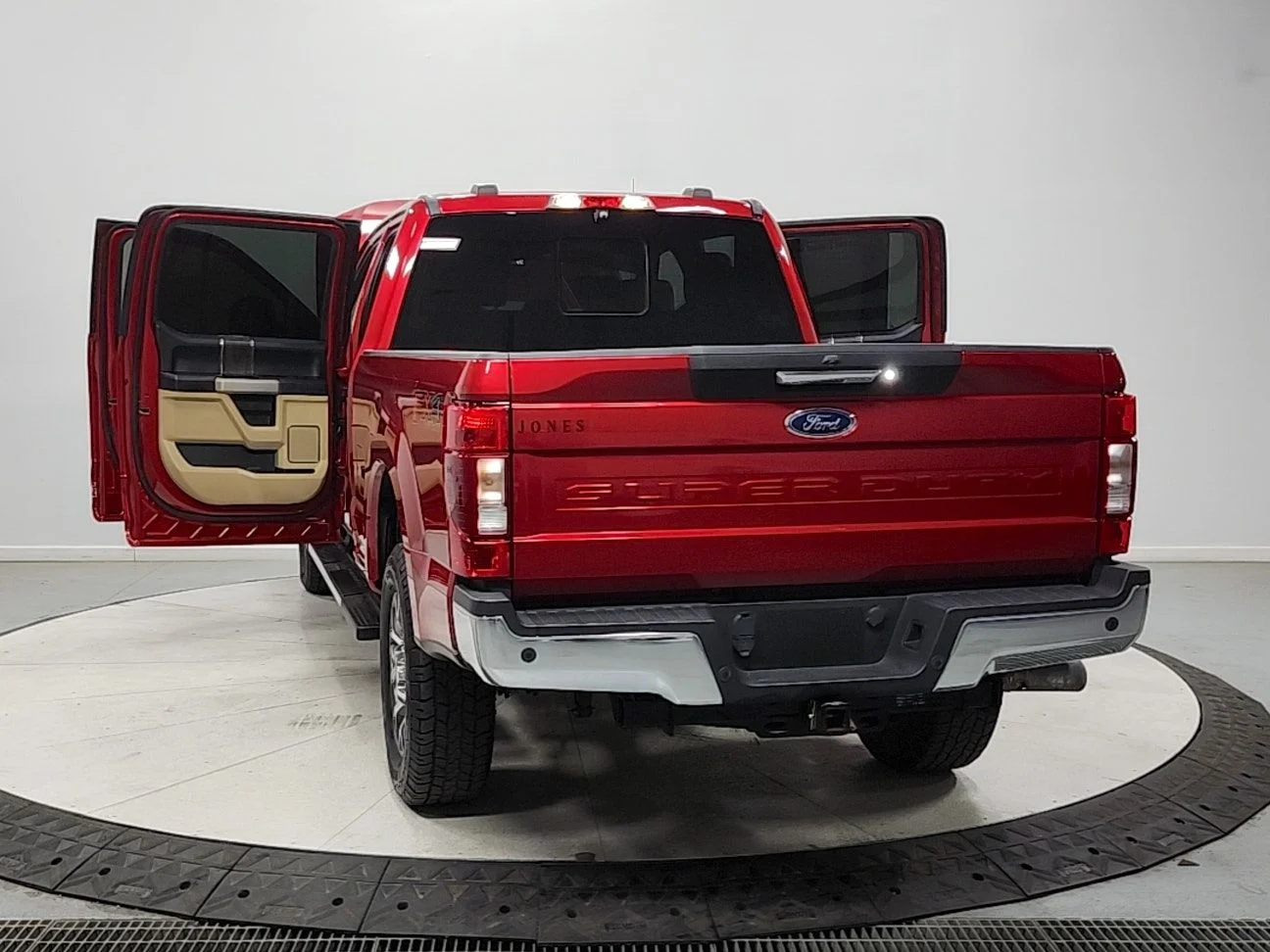 Used 2021 Red Ford Lariat image 14
