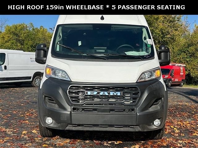 New 2025 Bright White Clearcoat RAM High Roof image 23