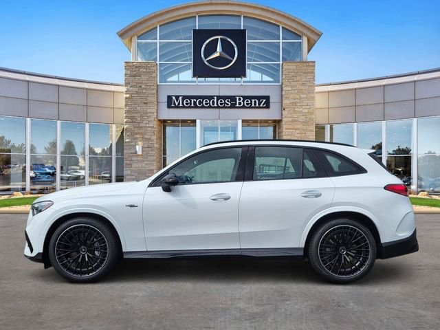 New 2026 MANUFAKTUR Moonlight White Metallic Mercedes-Benz GLC 43 AMG® image 2