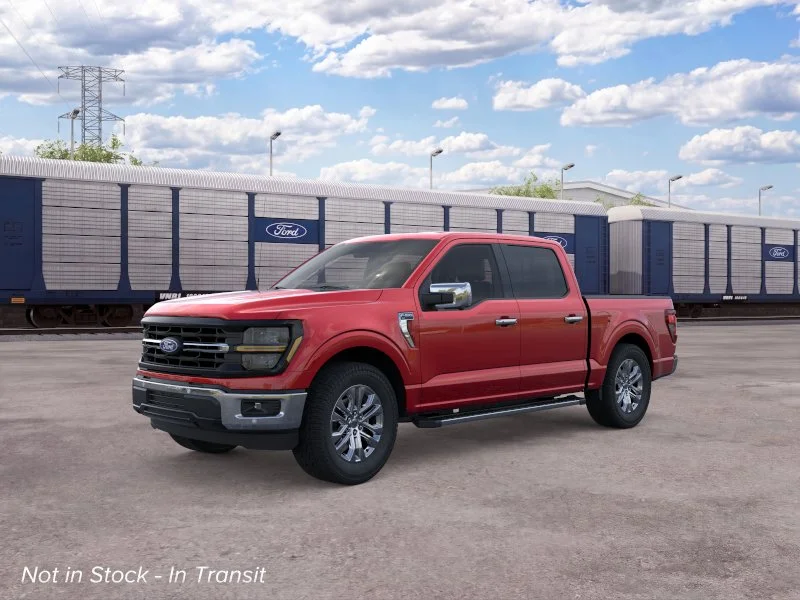 New 2026 Ruby Red Metallic Tinted Clearcoat Ford XLT image 1